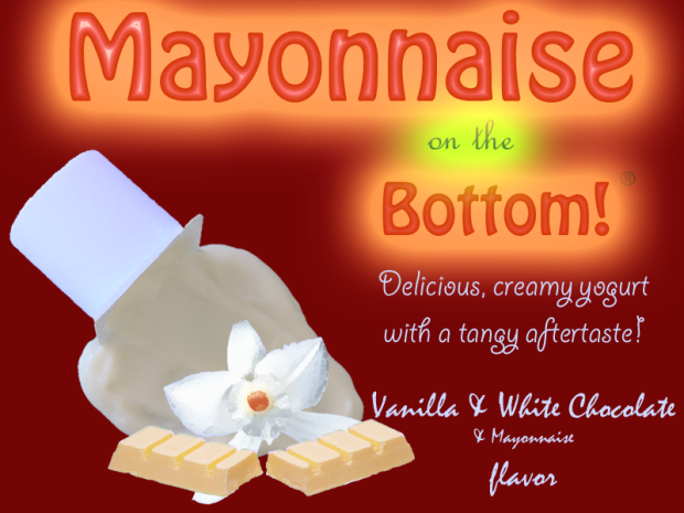 Mayonnaise On The Bottom